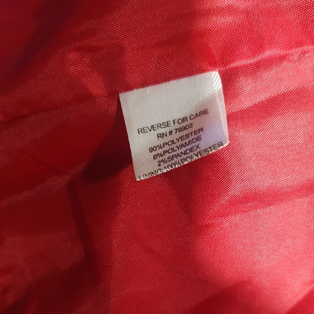 Erin London Red and Gold Snakeskin Jacket - Picture 5 of 5